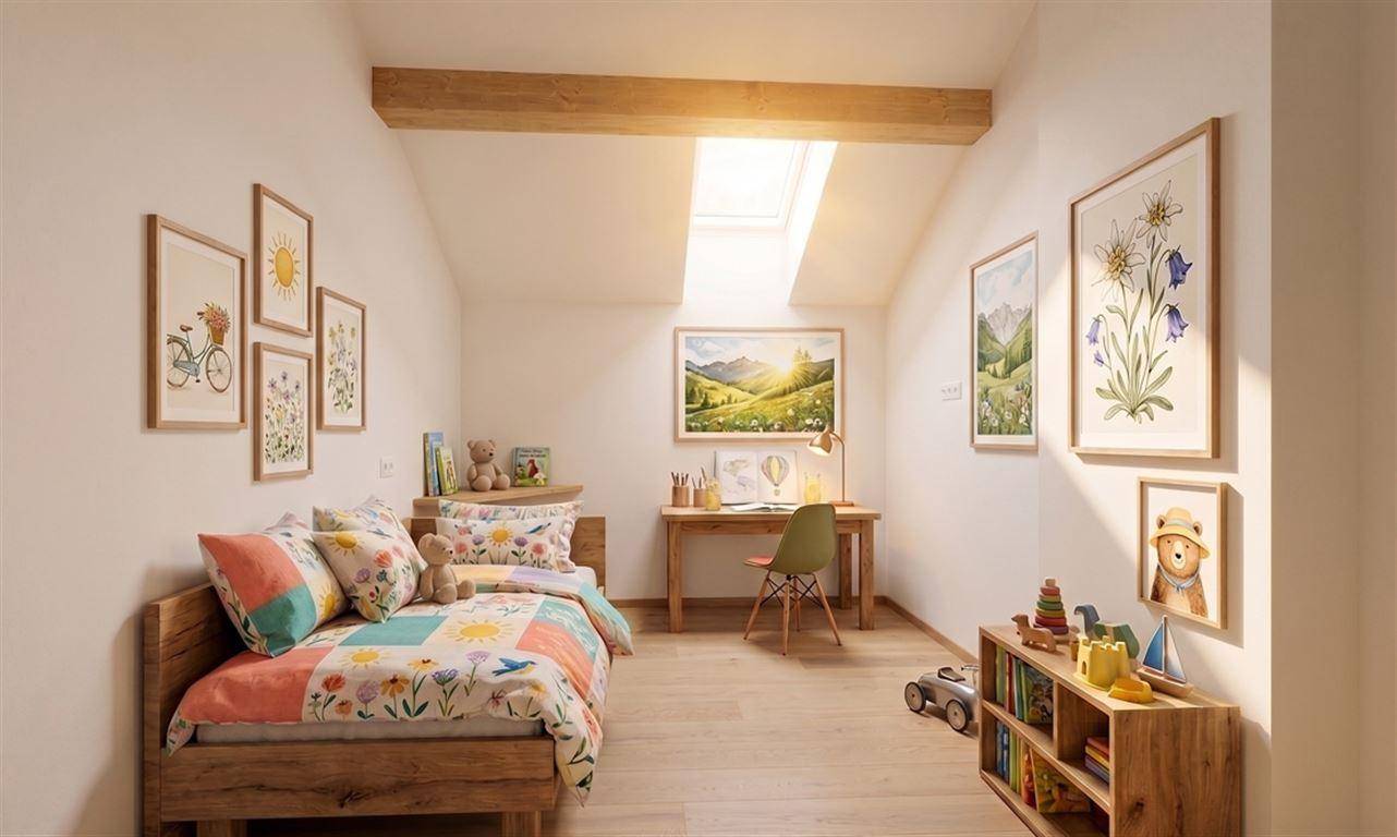 Kinderzimmer – Visualisierung